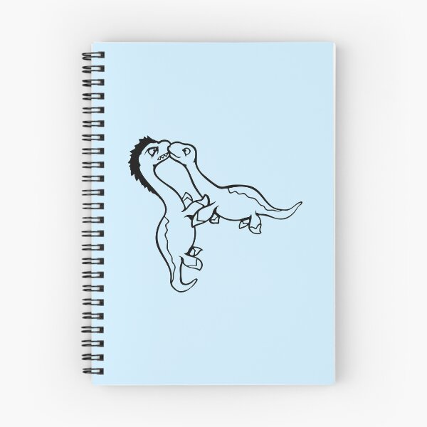 Item preview, 2 Plesiosaur Dinosaur Love Friends Dino Couple Kissing designed and sold by shirt-o-mat.