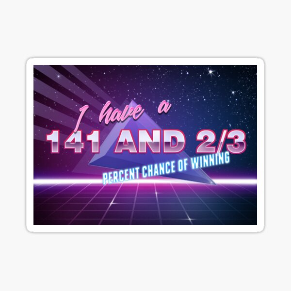 Numbers Don't Lie Sticker