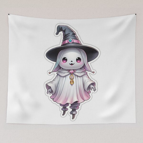 Item preview, Halloween Ghost, Cute Ghost, Pastel Halloween, Kawaii Halloween, Sweet And Spooky, Spooky Cute, Ghost Art, Halloween Art designed and sold by Ciarka.