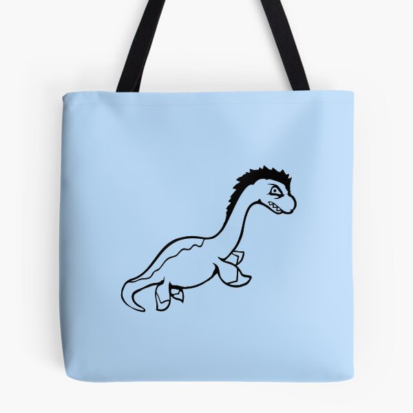 Item preview, Angry Plesiosaur Dinosaur Evil Mean Swimming Water Dino designed and sold by shirt-o-mat.