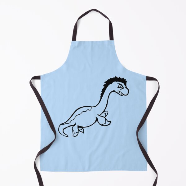Item preview, Angry Plesiosaur Dinosaur Evil Mean Swimming Water Dino designed and sold by shirt-o-mat.