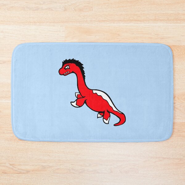 Item preview, Angry Plesiosaur Dinosaur Evil Mean Swimming Water Dino designed and sold by shirt-o-mat.