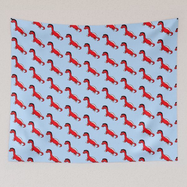 Item preview, Angry Plesiosaur Dinosaur Evil Mean Swimming Water Dino designed and sold by shirt-o-mat.
