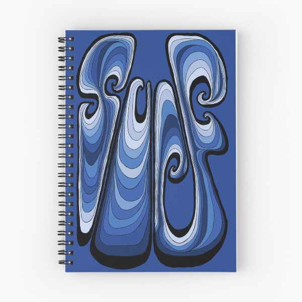 Item preview, Surf Typography - Deep Blue designed and sold by bignose1977.