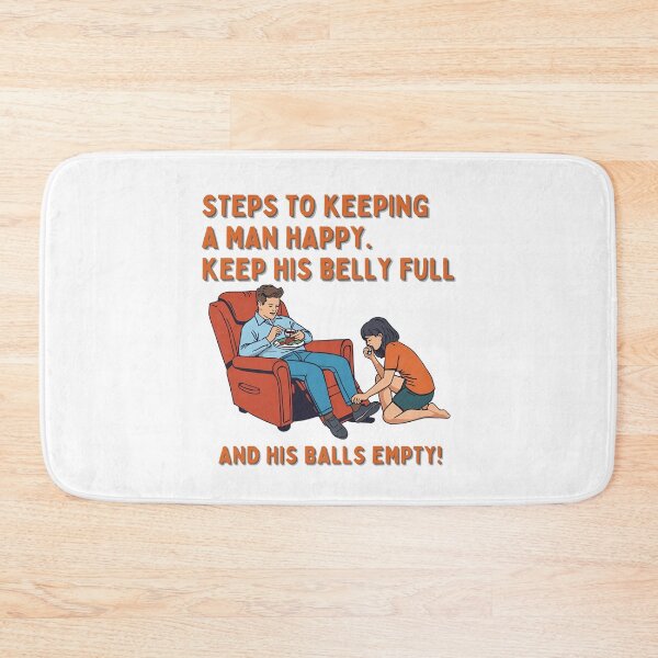 Item preview, Steps to keeping a man happy! designed and sold by NicMacTees.