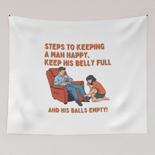 Item preview, Steps to keeping a man happy! designed and sold by NicMacTees.