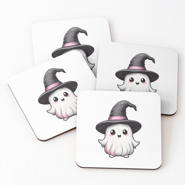 Item preview,  Halloween Ghost, Cute Ghost, Pastel Halloween, Kawaii Halloween, Sweet And Spooky, Spooky Cute, Ghost Art, Halloween Art designed and sold by Ciarka.