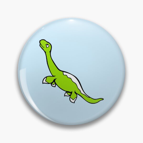 Item preview, Cute Plesiosaur Dinosaur Happy Smile Swimming Water Dino designed and sold by shirt-o-mat.