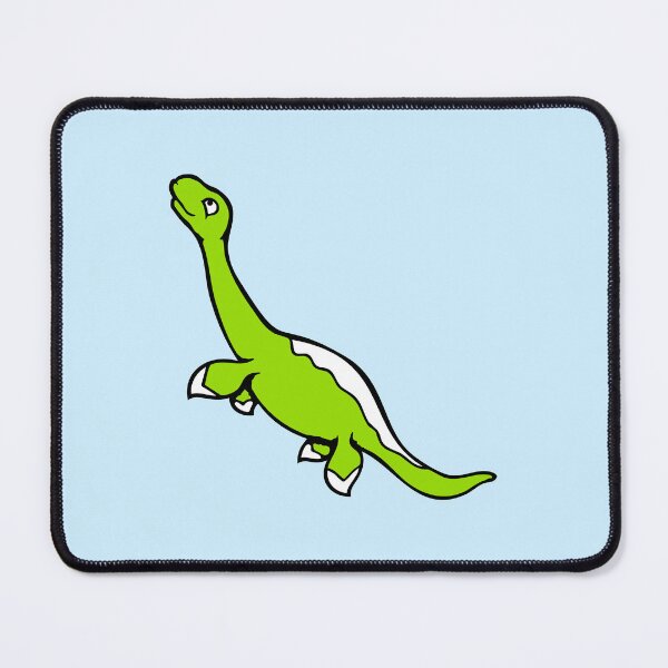 Item preview, Cute Plesiosaur Dinosaur Happy Smile Swimming Water Dino designed and sold by shirt-o-mat.
