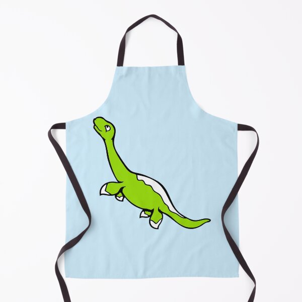 Item preview, Cute Plesiosaur Dinosaur Happy Smile Swimming Water Dino designed and sold by shirt-o-mat.