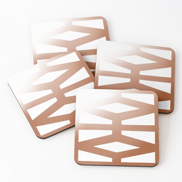 Item preview, Breezway Blocks Palm Springs Retro 50s Mid Century Modern Block 1 Colorway 5 designed and sold by fiatluxillust.