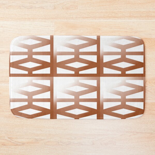 Item preview, Breezway Blocks Palm Springs Retro 50s Mid Century Modern Block 1 Colorway 5 designed and sold by fiatluxillust.