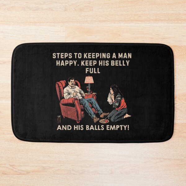 Item preview, Steps to keeping a man happy! designed and sold by NicMacTees.