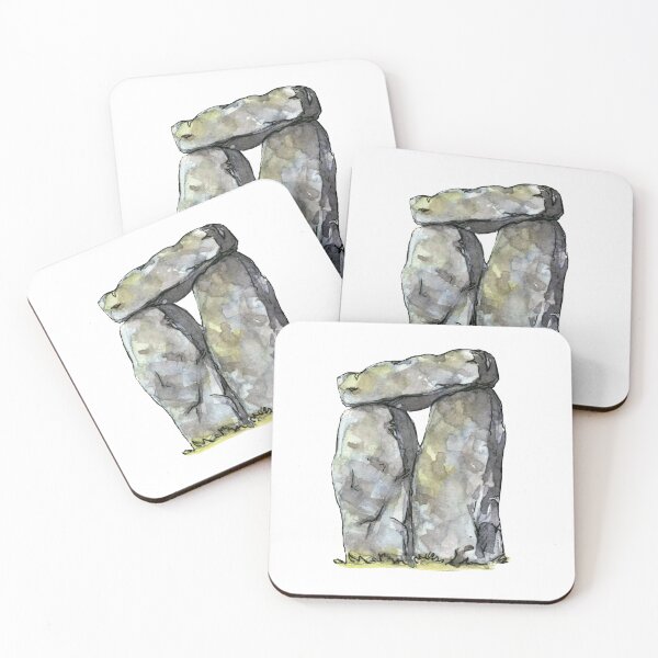 Aperçu de l'œuvre Aquarelles de Stonehenge créée et vendue par Kaledo.
