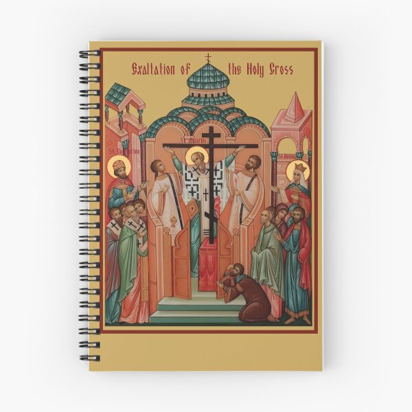 Item preview, Feast of the Holy Cross,Exaltation of the Cross,  Orthodox icon  designed and sold by orthodox-icon.