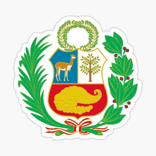 National Emblem of Peru Sticker