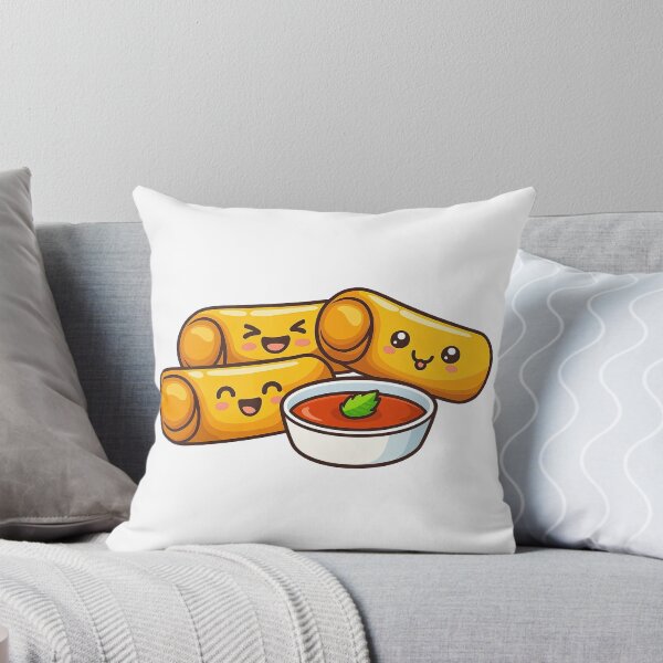 Item preview, Cute Mozzarella Sticks and Dipping Sauce Cartoon designed and sold by ArtfulWeave.