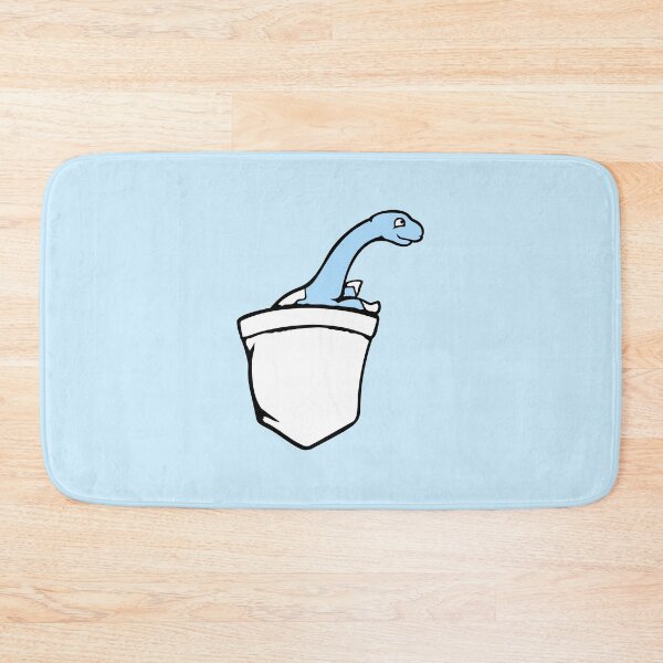 Item preview, Plesiosaur Shirt Pocket Bag Traveler Cute Little Dino designed and sold by shirt-o-mat.