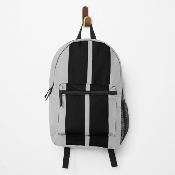 Item preview, Dual Racing Stripes - Small Gap (Black on Gray) designed and sold by Racing Stripes Only.