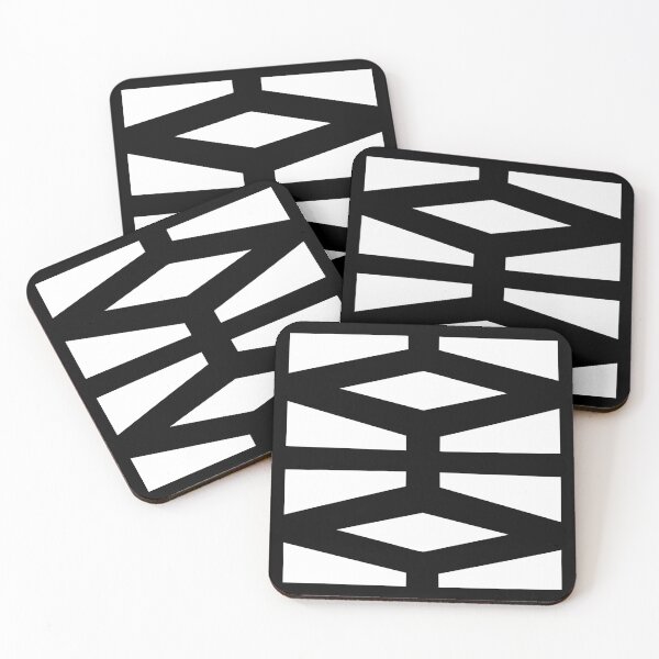 Item preview, Breezeway Blocks Palm Springs Retro 50s Mid Century Modern Block 1 Colorway 11 designed and sold by fiatluxillust.