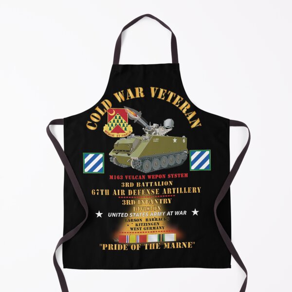 Item preview, Army - Cold War Vet - 3rd Batttalion, 67th Air Defense Artillery, Vulcan, 3rd Infantry Division - Larson Barracks, Kitzingen, Germany - Pride of the Marne w designed and sold by Military Insignia Products.