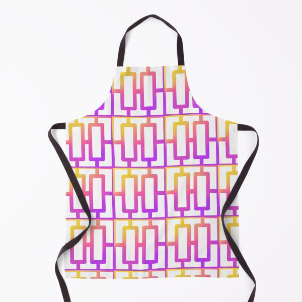 Item preview, Breezeway Blocks Palm Springs Retro 50s Mid Century Modern Block 2 Colorway 1 designed and sold by fiatluxillust.