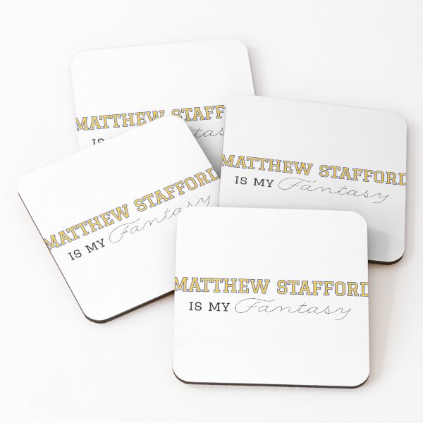Item preview, Matthew Stafford Los Angeles Rams Fantasy Football NFL designed and sold by McFly-Type-Co.
