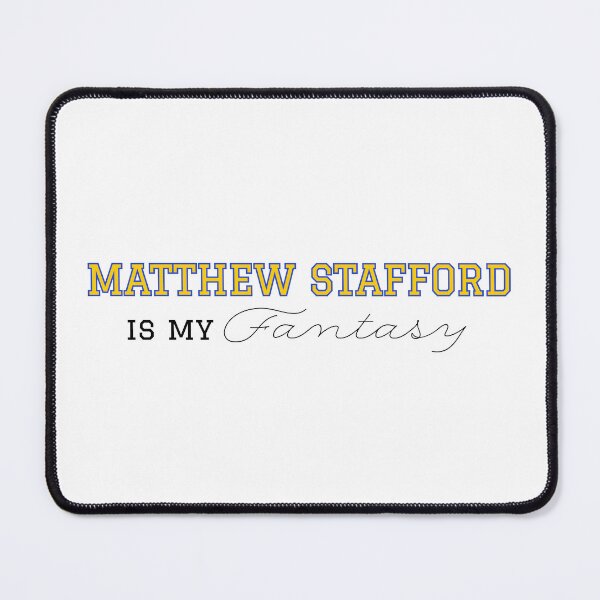 Item preview, Matthew Stafford Los Angeles Rams Fantasy Football NFL designed and sold by McFly-Type-Co.