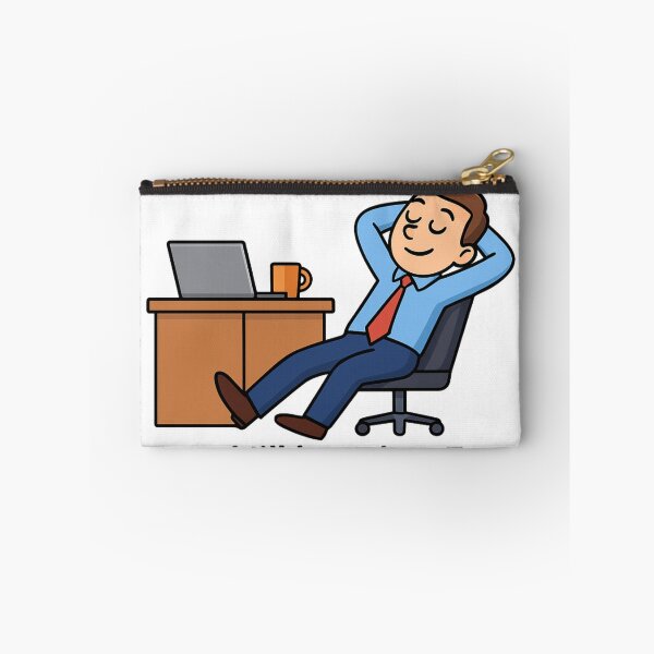 Item preview, Funny Office Humor Cartoon – 7 Hours Left designed and sold by JKOriginals.