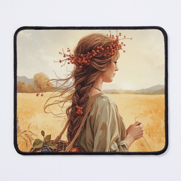 Item preview, Series of 5 Illustration Golden Harvest – Mabon Autumn designed and sold by Stick To Me Studio.