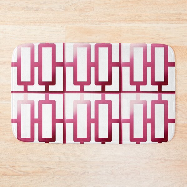 Item preview, Breezeway Blocks Palm Springs Retro 50s Mid Century Modern Block 2 Colorway 2 designed and sold by fiatluxillust.