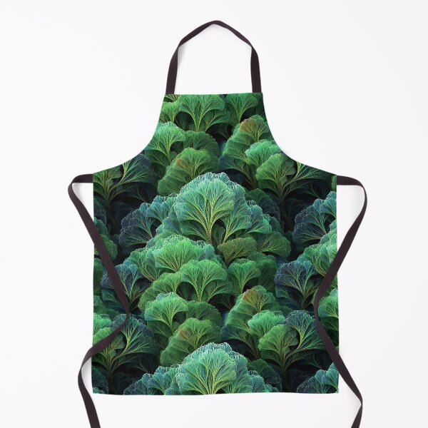Item preview, green floral pattern designed and sold by Mike Kiev art.