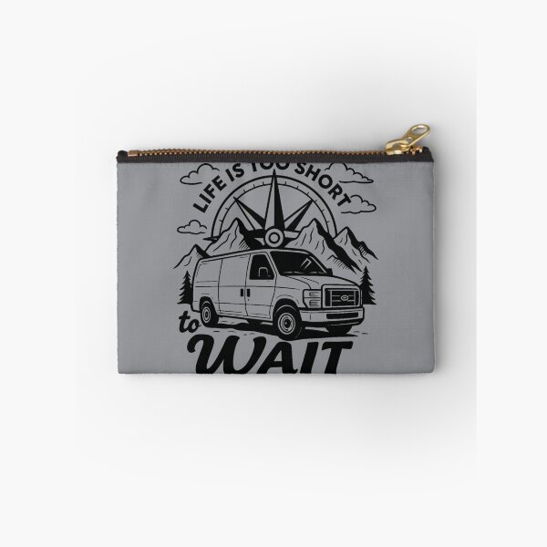 Item preview, Econoline “life is too short to wait” designed and sold by VANLIFE..