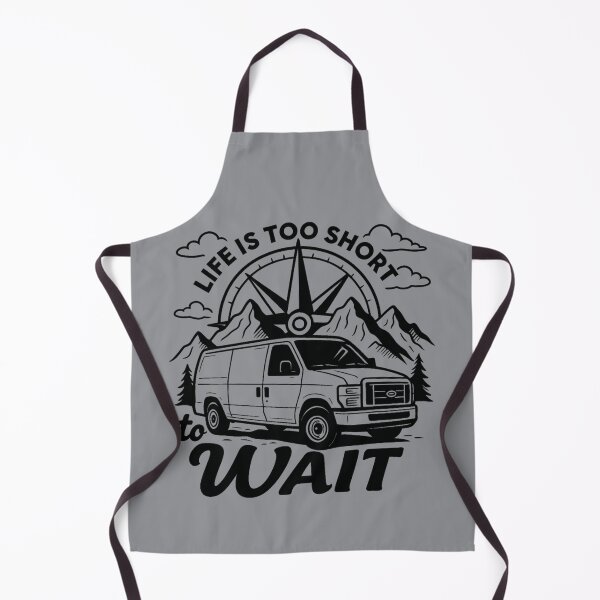 Item preview, Econoline “life is too short to wait” designed and sold by VANLIFE..