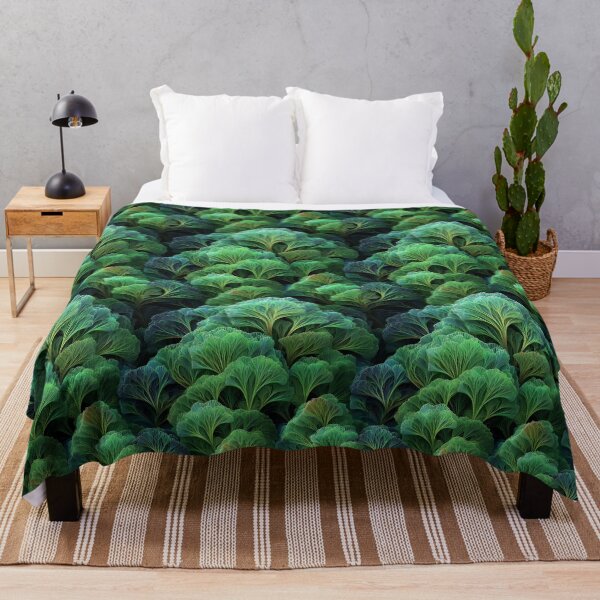 Item preview, green floral pattern designed and sold by Mike Kiev art.