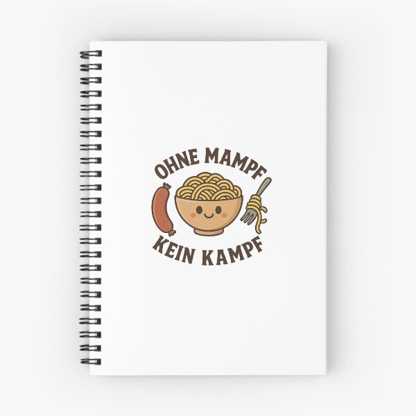 Item preview, No food, no fight – Funny German food saying designed and sold by Cat & Coffee Studio.