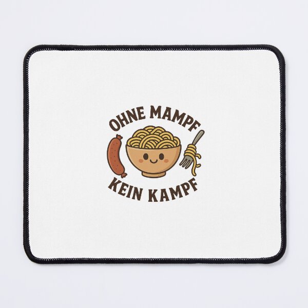 Item preview, No food, no fight – Funny German food saying designed and sold by Cat & Coffee Studio.