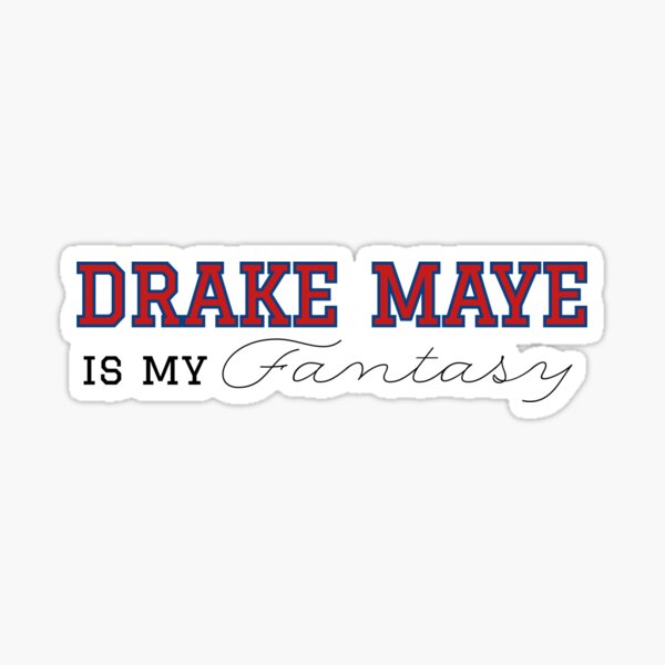 Item preview, Drake Maye New England Patriots Fantasy Football NFL designed and sold by McFly-Type-Co.
