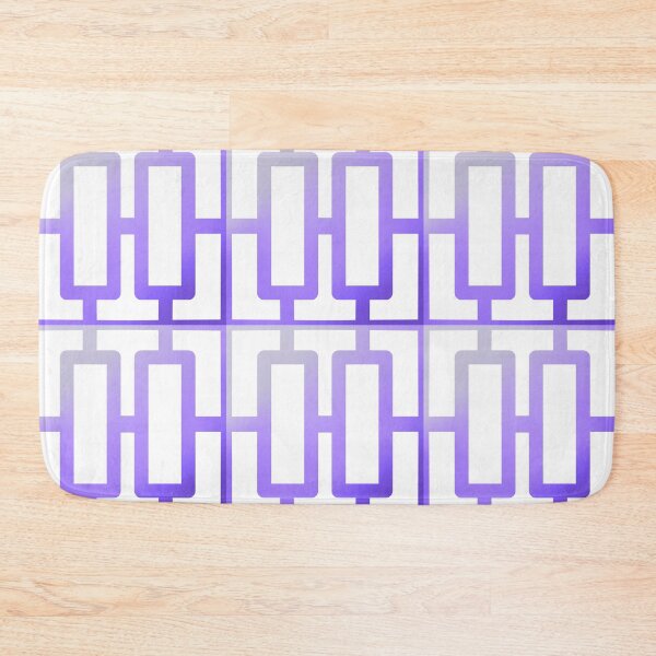 Item preview, Breezeway Blocks Palm Springs Retro 50s Mid Century Modern Block 2 Colorway 4 designed and sold by fiatluxillust.