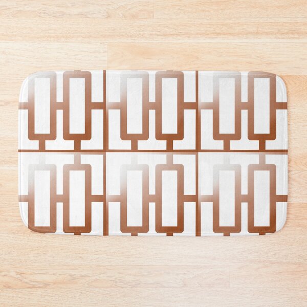 Item preview, Breezeway Blocks Palm Springs Retro 50s Mid Century Modern Block 2 Colorway 5 designed and sold by fiatluxillust.