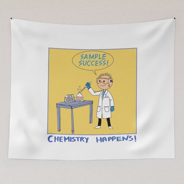 Item preview, Funny Lab Assistant Shirt – Chemistry Happens Science Humor Gift for Chemists & Students designed and sold by Popstudio85.