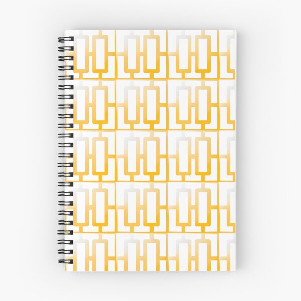 Item preview, Breezeway Blocks Palm Springs Retro 50s Mid Century Modern Block 2 Colorway 6 designed and sold by fiatluxillust.