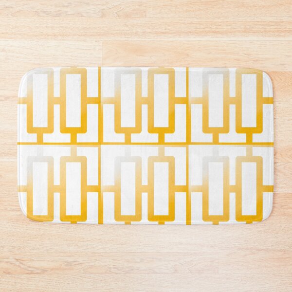 Item preview, Breezeway Blocks Palm Springs Retro 50s Mid Century Modern Block 2 Colorway 6 designed and sold by fiatluxillust.