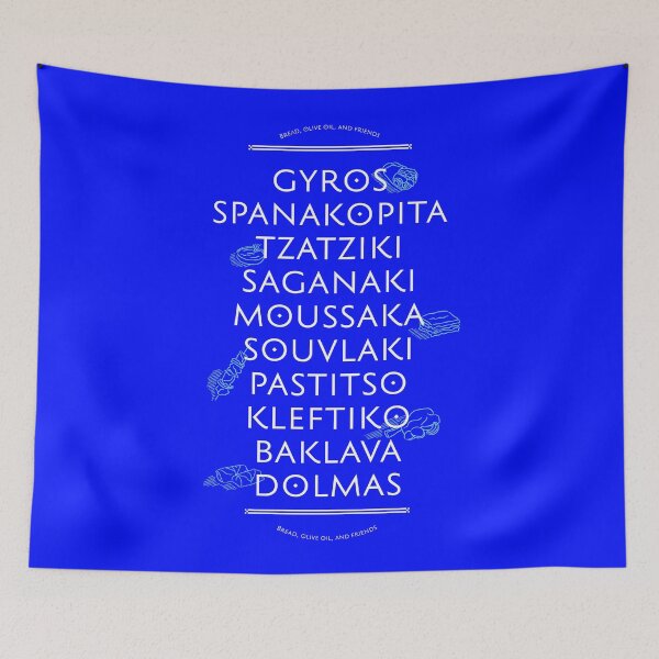 Item preview, Greek Cuisine Favorites: Gyros, Tzatziki, Dolmas  designed and sold by Art Trattoria.