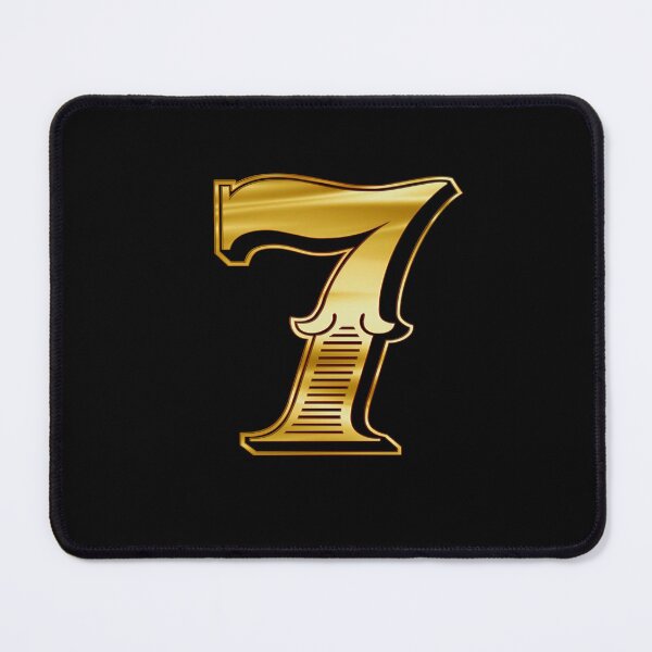 Item preview, Lucky Golden Number 7 designed and sold by FunkHope.