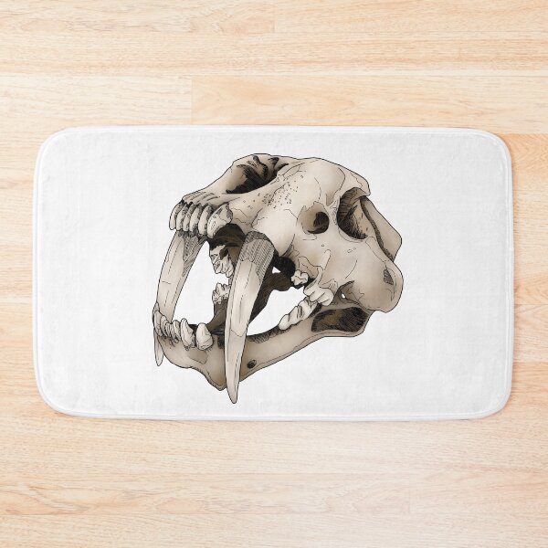 Item preview, Saber-Toothed Cat Skull designed and sold by Moon Dog Art.