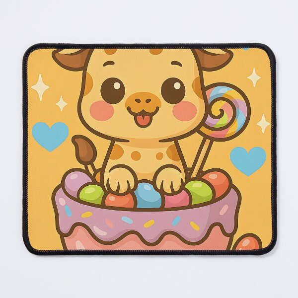 Item preview, Jellybean Giraffe – Kawaii Candy Cutie for Everyone designed and sold by Whiskers&Waffles.