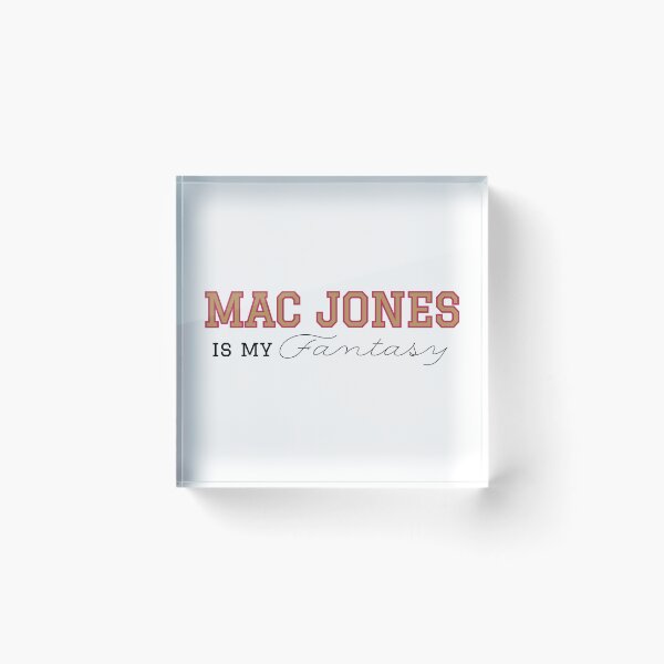 Item preview, Mac Jones San Francisco 49ers Fantasy Football NFL designed and sold by McFly-Type-Co.