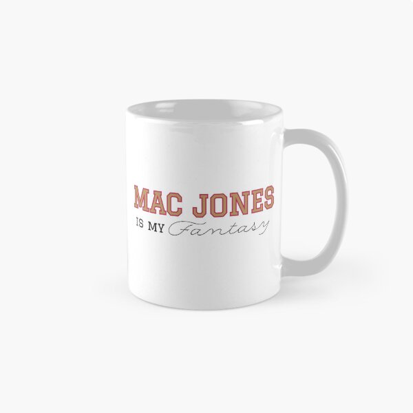 Item preview, Mac Jones San Francisco 49ers Fantasy Football NFL designed and sold by McFly-Type-Co.