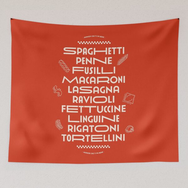 Item preview, Italian Pasta Favourites: Spaghetti, Penne, Ravioli & More designed and sold by Art Trattoria.